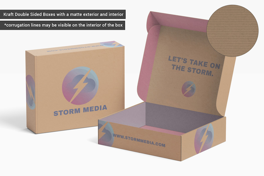 Custom Printed Mailer Boxes produced in 24 Hours - Easy Signs