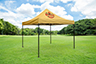 Standard Black Aluminium Pop Up Gazebo with Canopy (3m x 3m)