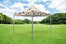 Luxury Silver Aluminium Pop Up Gazebo with Canopy (3m x 3m)