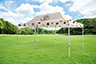 Luxury Silver Aluminium Pop Up Gazebo with Canopy (6m x 3m)