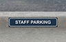 Parking Sign - Gutter Size 500mm W x 100mmH