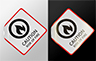 Engineer Grade White Reflective Material On Large Format Stickers 