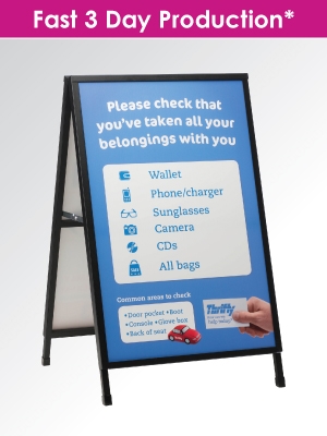 Sign Frames, Corflute Insertable Frames - Easy Signs